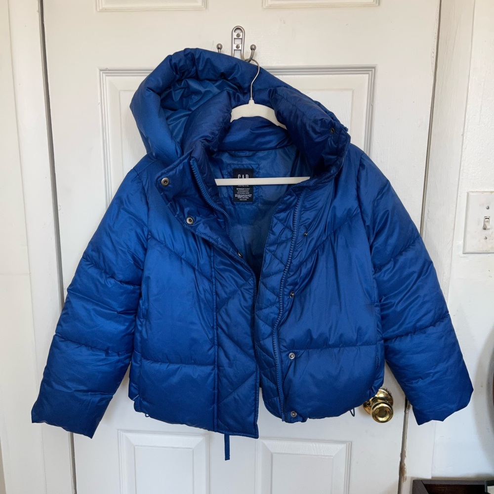 Gap Big Puff Cropped jacket (with removable hood)